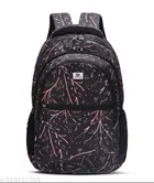 Polyester Backpack for Men & Women, Black