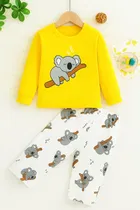 Hoisery Printed Clothing Set for Boys 