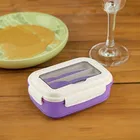 Plastic Lunch Box with Fork & Spoon 