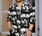 Slik Full Sleeves Shirt for Men (Multicolor, S)