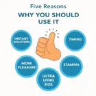 ड्रैगन प्रीमियम सिलिकॉन रियूजेबल कंडोम 6 इंच, 1 का पैक