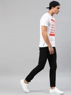 100% Cotton Round Neck Printed T-Shirt for Men 