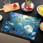 PVC Printed Dining Table Placemats 