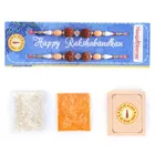 Chandan Akshat Rudraskha Rakhi 