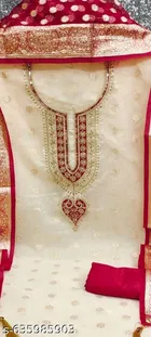 Chanderi Silk Punjabi/All Over Suits for Women 