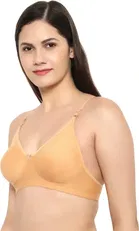 Cotton Blend Non Padded Bra for Women 