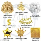 49 Pcs 5th Birthday Decoration kit, Multicolour, Set of 1