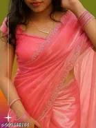 JImmy Choo Saree for Women, Pink 