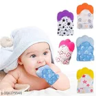 Combo of Silicone Baby Grooming Kit with Hand Glove Teether 