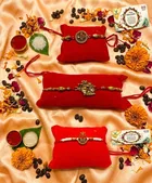 Metal Rakhi, Pack of 3