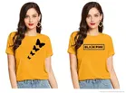 Half Sleeves Printed T-shirts for Women & Girls 