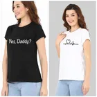 Round Neck Printed T-Shirt for Women & Girls 
