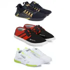 Men's Lace Up Lightweight Sports Shoes 