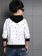 Cotton Blend Hood Neck Sweatshirts for Boys 