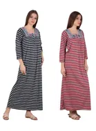 Woolen Hosiery Nighty for Women 