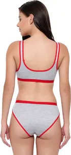 Cotton Blend Lingerie Set for Women 