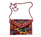 Handmade Rajasthani Sling Bag for Women (Red)