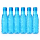 Plastic Water Bottles, 1000 ml, Set of 6, Assorted