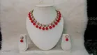 Stylish Women'S Jewellery Set, Red