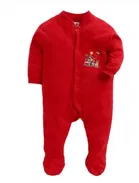 Hosiery Cotton Printed Rompers for Kids, Pack of 3, Multicolor 