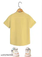 Solid Short Sleeve Shirt for Boys 