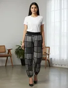 Synthetic Pant for Girls, Multicolour 