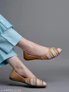 Printed Synthetic Ballerinas for Women 