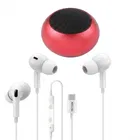Combo: Tecsox Wired Earphones & Mini Speaker