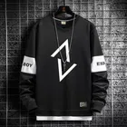 Fleece Printed Sweatshirt for Men 