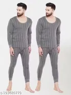 Cotton Blend Thermal Set for Men, Assorted 