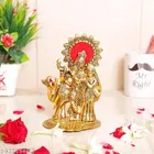 Metal Radha Krishna Statue 