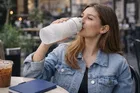 Opac Sports Stylish and sturdy water bottle with a lock lid and anti-slip grip 750 ML 