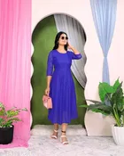 Net Gowns for Women,  Blue  