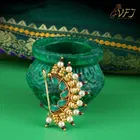 Gold Plated Alloy Nosepin for Women 