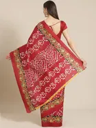Mysore Silk Printed Saree for Women 