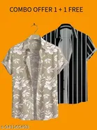 Casual Shirts for Men, Pack of 2 