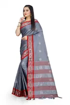 Cotton Embellished Saree for Women 