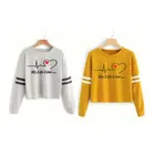 Full Sleeves Printed T-shirt for Women 