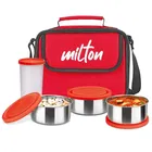 MILTON Steel 4 Container Lunch Box 