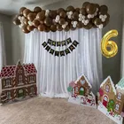 Browni Theme 6th Birthday Balloon Decoration Kit , Multicolor, Pack Of 65