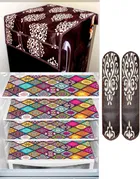 Knit 7 Pcs Fridge Cover Set 