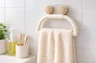 Wall Attachable Towel Hanger
