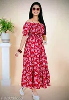 Printed One Piece Dress 