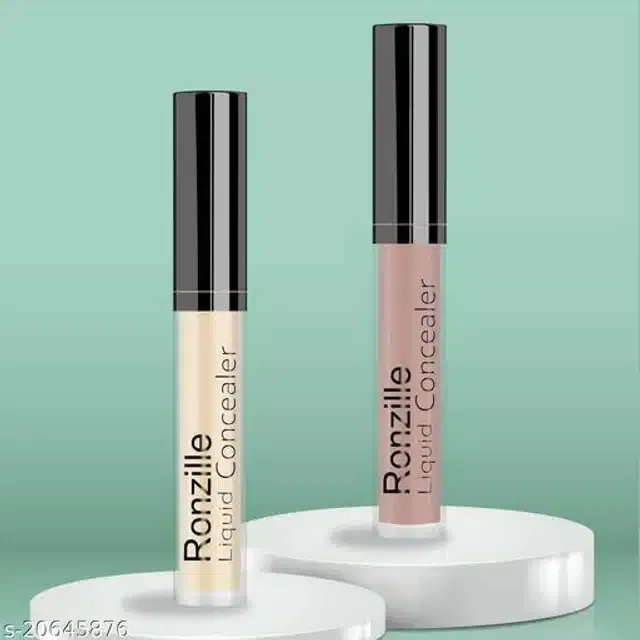 Ronzille Liquid Concealer (Multicolor, 9 g) (Pack of 2)