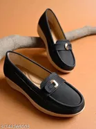 Shoetopia Girls Casual Shoes Black 