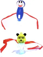 Kids Teddy Bear::Doreamon Torch Two Light Kid's Rakhi, Pack of 2 