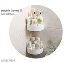 Plastic Bathroom Corner Shelves 