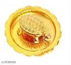 Metal Vastu Kachua Yantra Feng Shui Turtle With Plate 