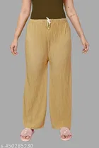 Palazzos for Women, Pack of 3 