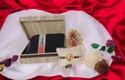 Metal Rakhi with Wallet 